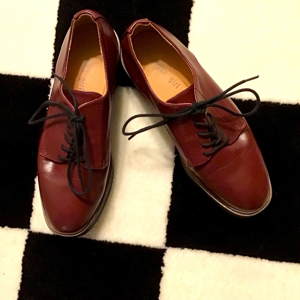 Platform Oxblood Steve Madden Oxford’s